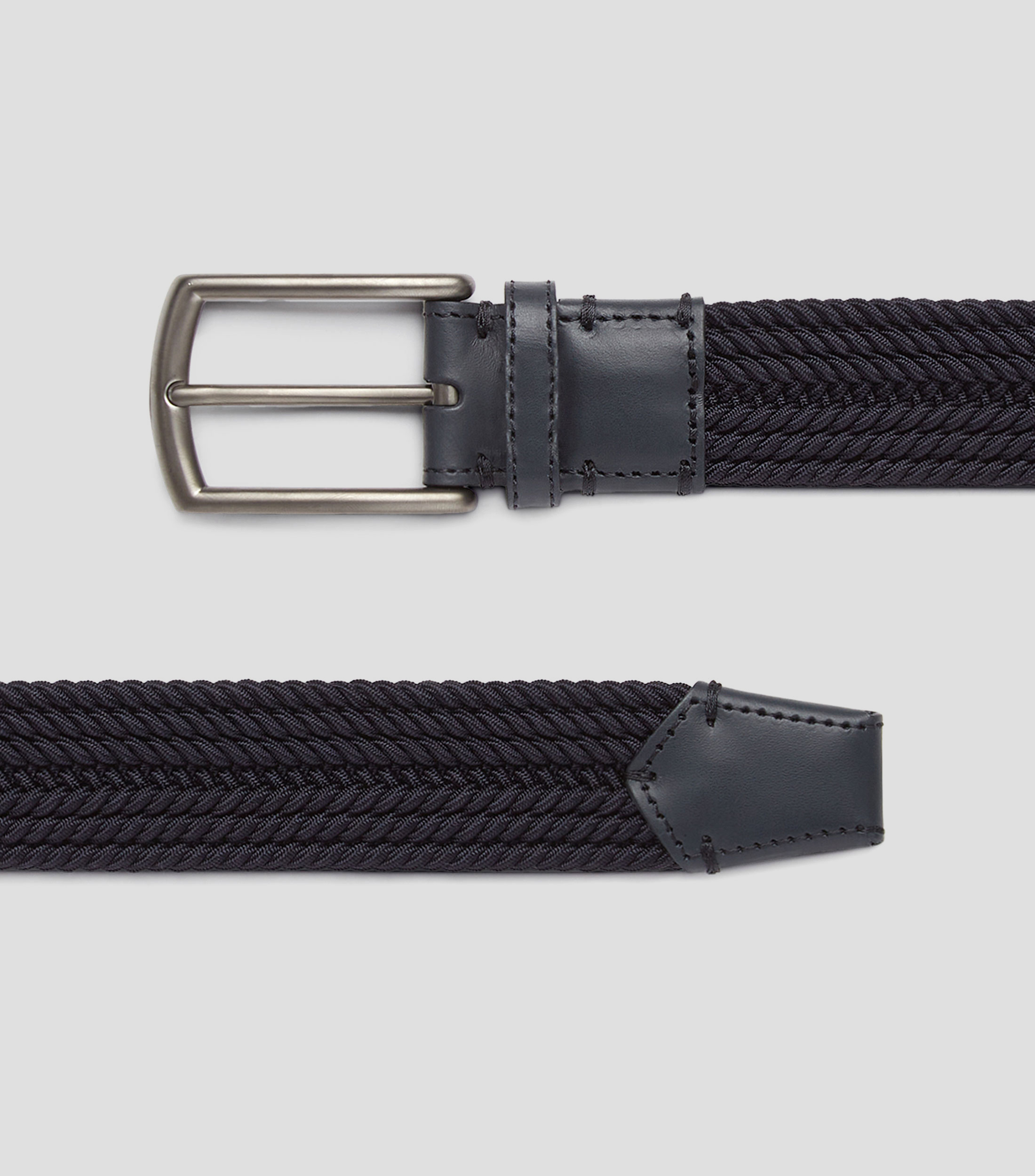Cinturón de textil trenzado Hombre
